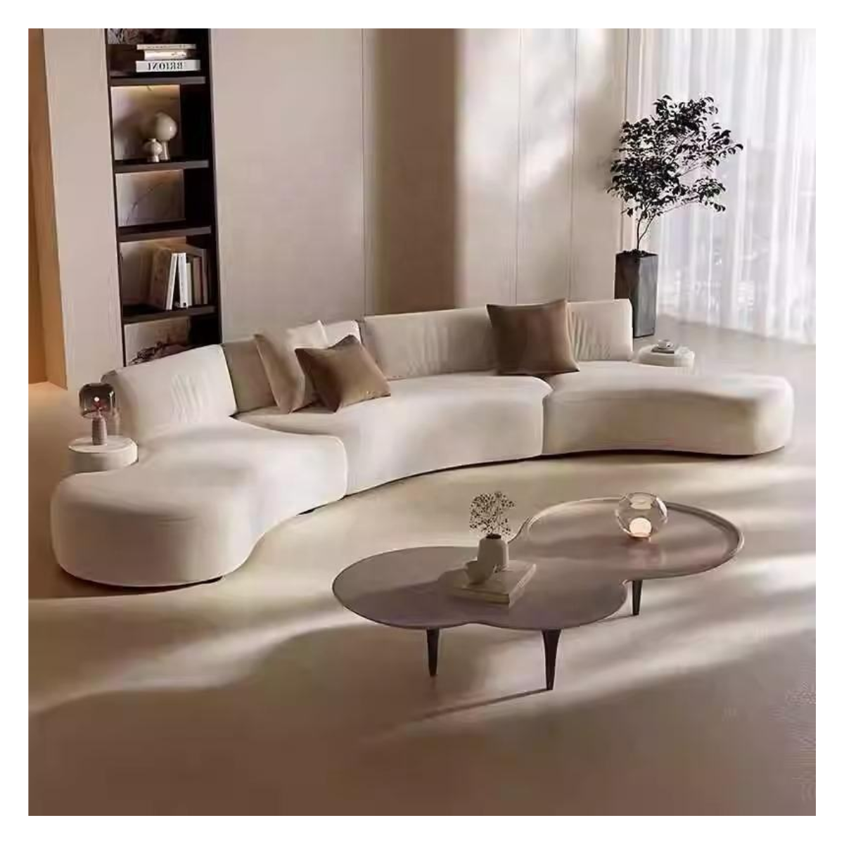 Moon Curve Sectional Sofa